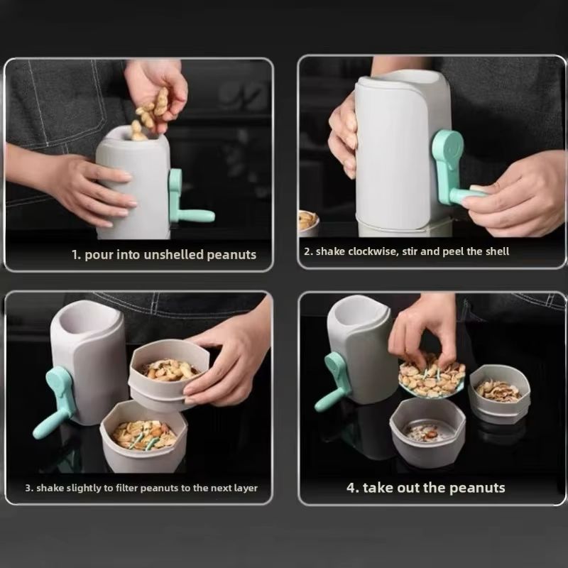 Automatic Peanut Sheller-Food Grade, Efficient De-Shelling Tool