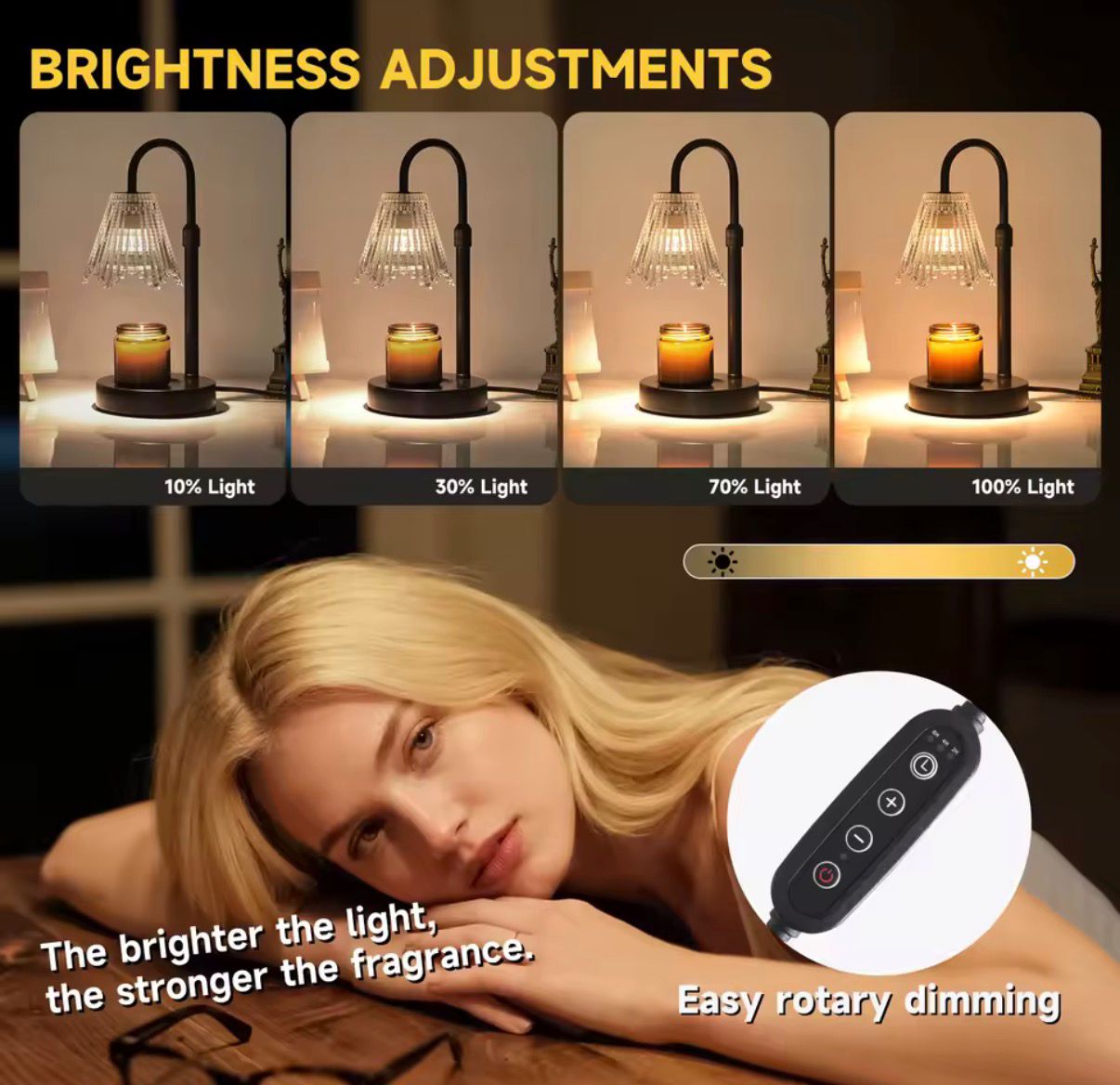 Electric Candle Warmer Lamp-Melt. Smell.Relax. No flame required.