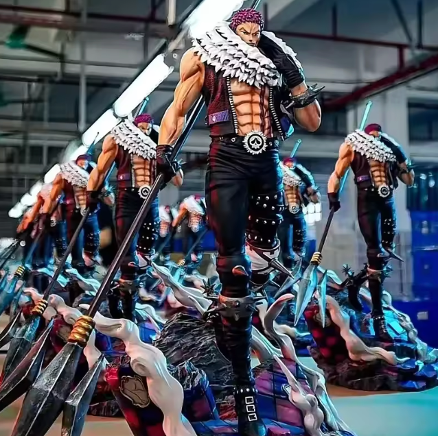 The Sweet Commander's Verdict 🍡👁️✨ – 44cm Charlotte Katakuri GK Statue. Premium Anime Collectible & Desktop Display. The Man Who Saw the Future 🏴‍☠️💫