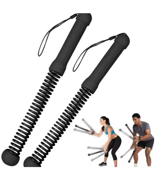The Phantom Rope 🌊💪✨ – Quiet Weighted Cordless Battle Ropes. Portable Ropeless Fitness Trainer for Home Gym. All the Burn, None of the Noise 🏠🔥