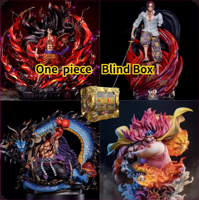 The Grand Line Mystery Box 🎁🏴‍☠️✨ – Anime Blind Box Figure. Random PVC Collectible Model from the Crew. Open It, Meet Your Pirate 🎲💫