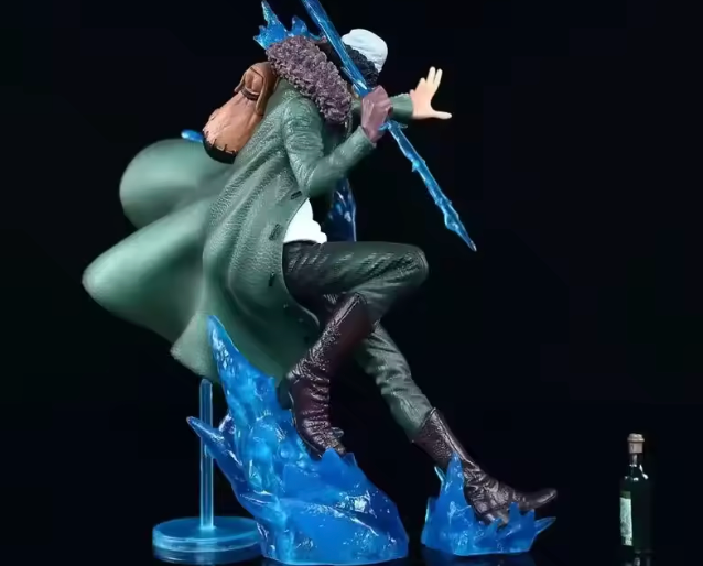 The Frozen Admiral's Verdict ❄️👑✨ – Kuzan (Aokiji) POP MAX Series GK Figure. Double Head Display & Navy Three Admirals Statue. The Ice That Ruled the Sea 🧊🏴‍☠️