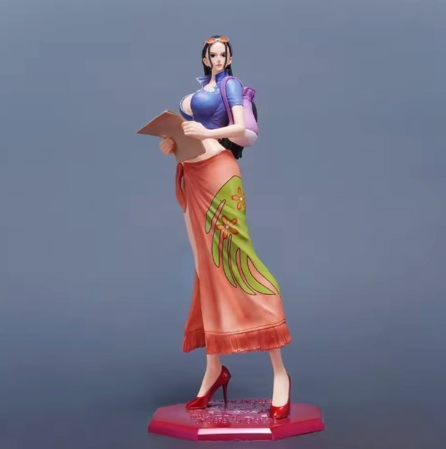 The Demon Child's Bloom 🌸📖✨ – 27cm Nico Robin Anime Figure. Premium PVC Statue & Collectible Model. The Archaeologist of the Grand Line 🏴‍☠️💫
