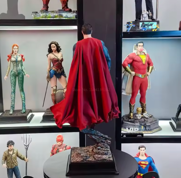 The Man of Steel Monument 🦸‍♂️🔵✨ – 50cm Superman GK Resin Statue. Handmade Premium Collectible Model. The Last Son of Krypton, Cast in Resin 🌍💫
