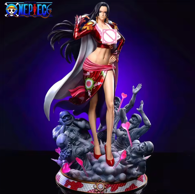 The Pirate Empress's Gaze 👑💘✨ – 29cm Boa Hancock Anime Figure. Premium PVC Statue & Collectible Model. Beauty That Turns Hearts to Stone 🐍🏴‍☠️