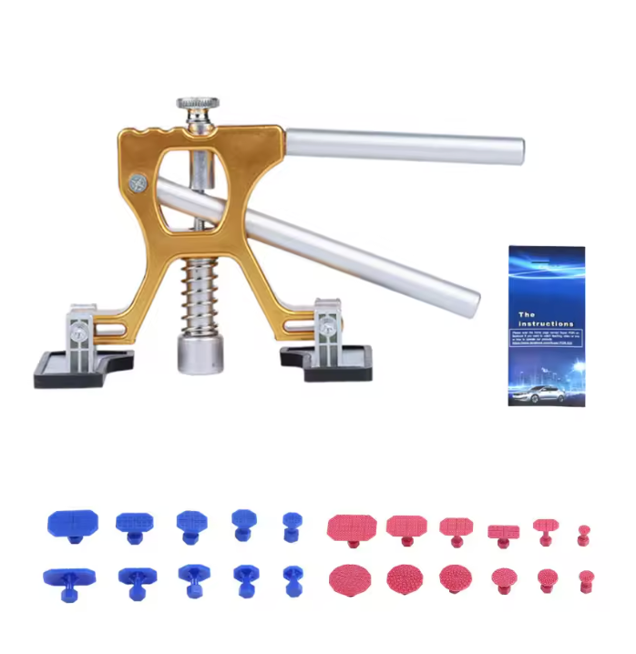 The Dent Eraser 🚗✨🔧 – Adjustable Car Dent Puller & Remover Kit. Paintless Suction Cup Repair Tools for Auto Body. Smooth It Out Without a Body Shop 🛠️💫