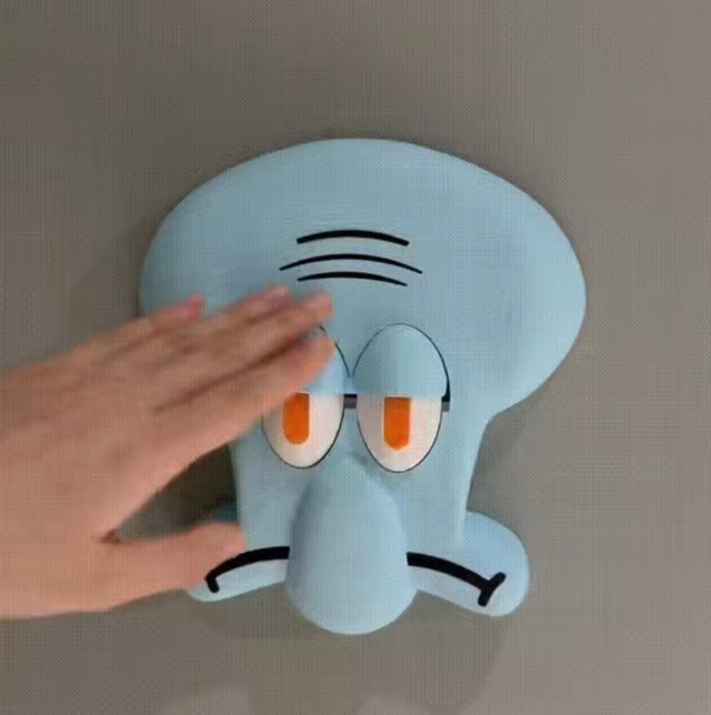 The Bikini Bottom Switch 🧽🐙✨ – 3D Printed Cute Cartoon Light Switch Cover. Funny Home Decor & Gift for Fans. Turn On the Lights, Turn Up the Nostalgia 💡🏠