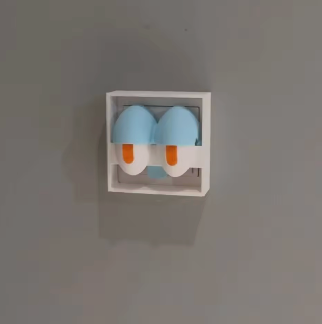 The Bikini Bottom Switch 🧽🐙✨ – 3D Printed Cute Cartoon Light Switch Cover. Funny Home Decor & Gift for Fans. Turn On the Lights, Turn Up the Nostalgia 💡🏠