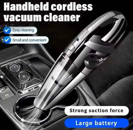 Wireless Handheld Vacuum – Powerful Cyclone Suction, Quick Charge, for Car/Home/Pet Hair