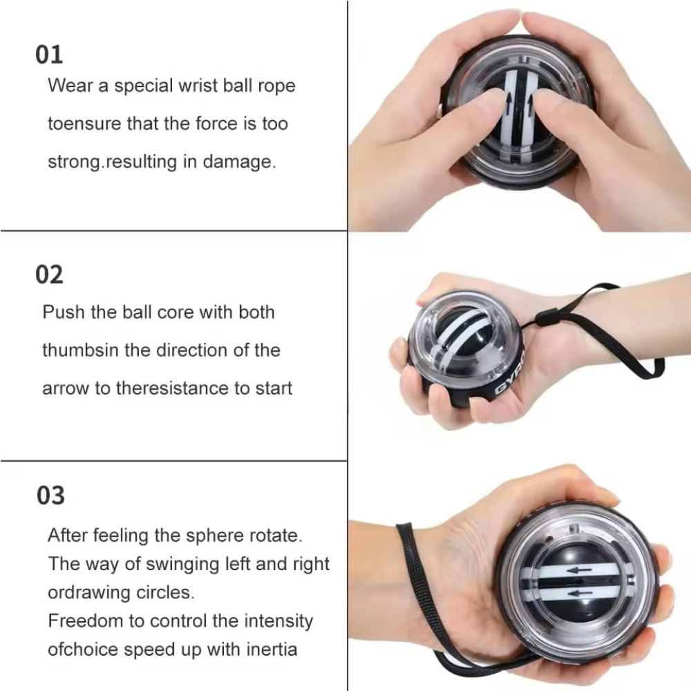 The GyroForce Orb 🔮 – Unleash Steel-Grip Wrist & Forearm Strength 💪✨ Fitness Meets Sorcery