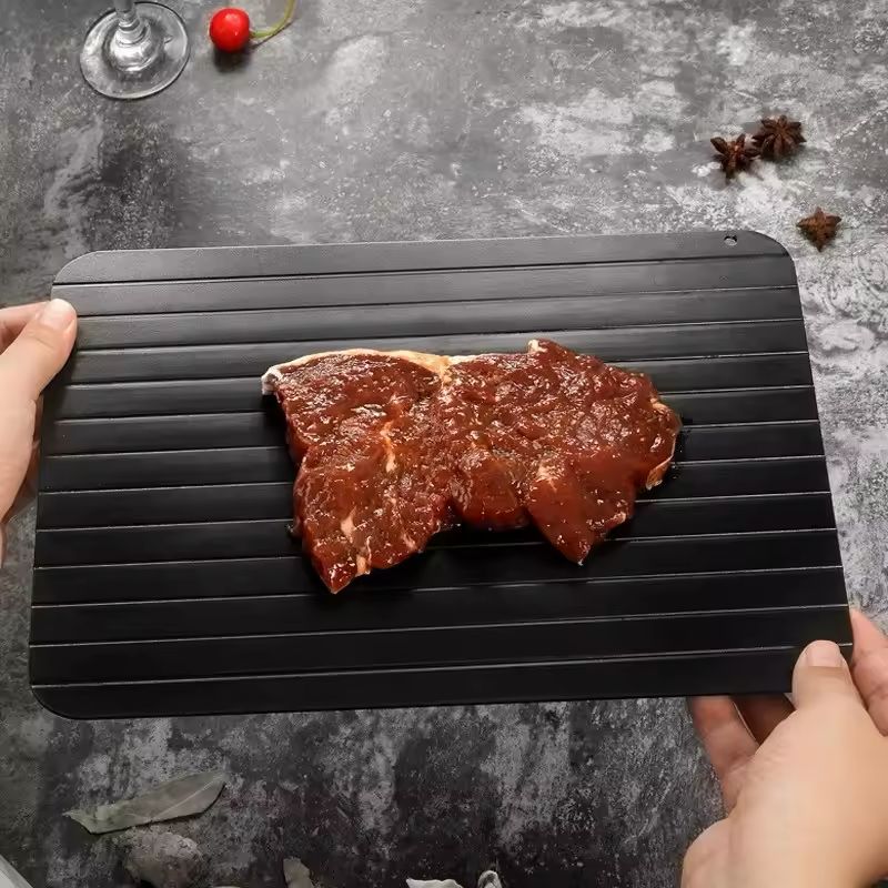 Rapid Defrosting Tray - Natural Heating for Frozen Meat & Fish