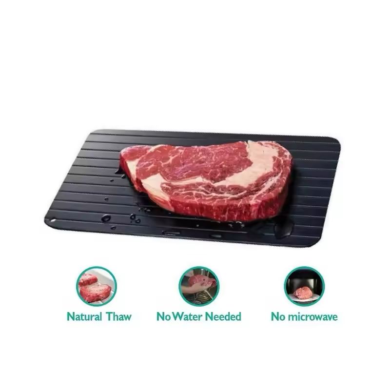Rapid Defrosting Tray - Natural Heating for Frozen Meat & Fish