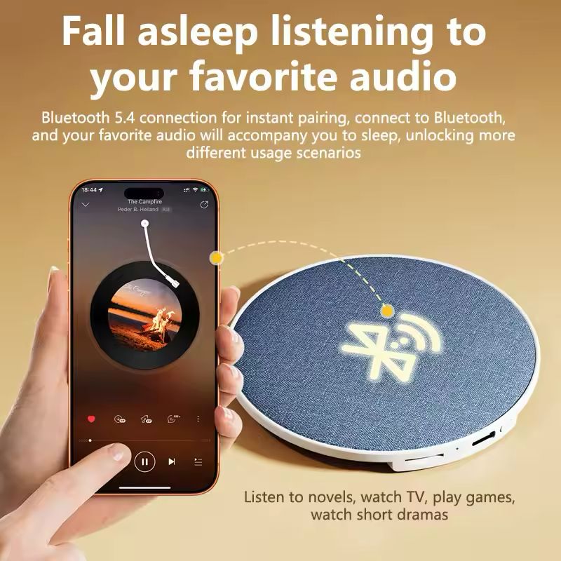 The Silent Lullaby 🦋🎵 – Bluetooth Pillow Speaker. Ultrasonic Sound That Hugs Your Head, Not Your Partner 💤