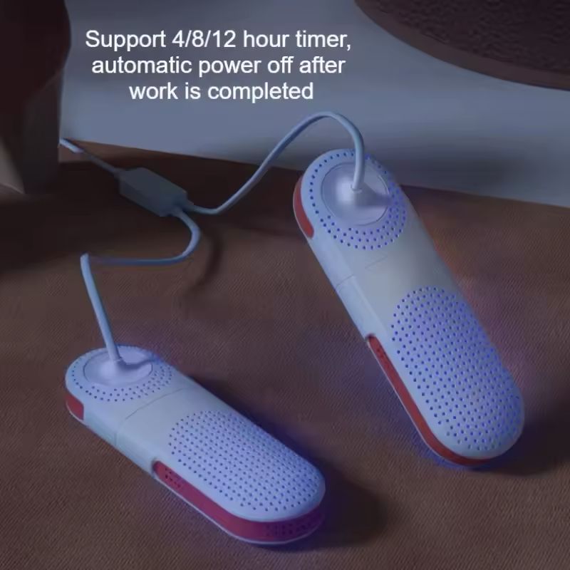 The Boot Breather 👢🌬️✨ – Portable Electric Shoe Dryer & Deodorizer. UV + Heat Eliminates Odor. Timer, Dehumidifier for Home 🦶💨