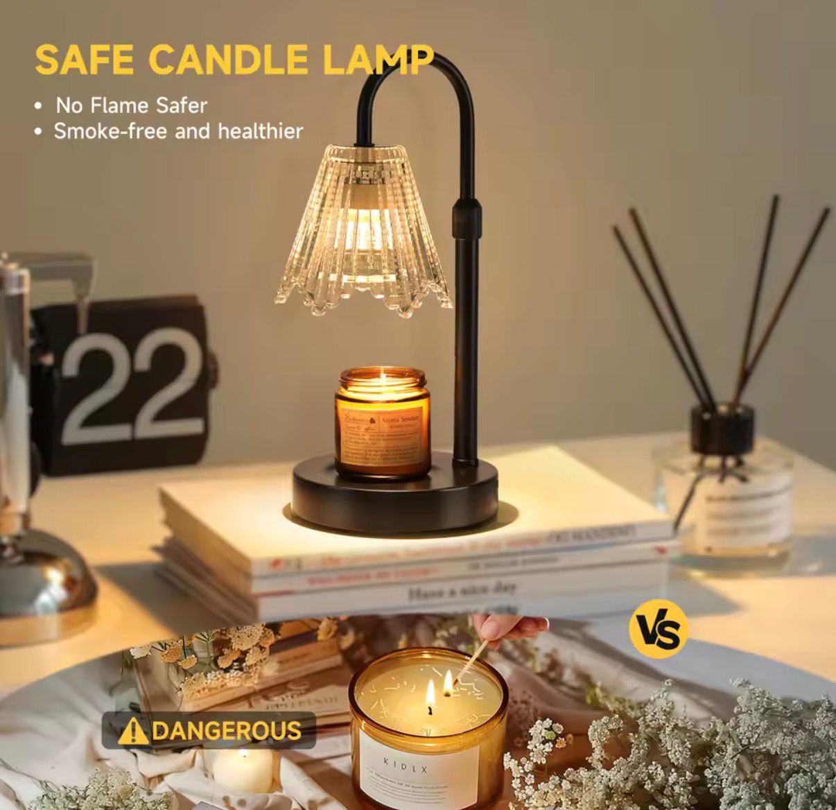 Electric Candle Warmer Lamp-Melt. Smell.Relax. No flame required.