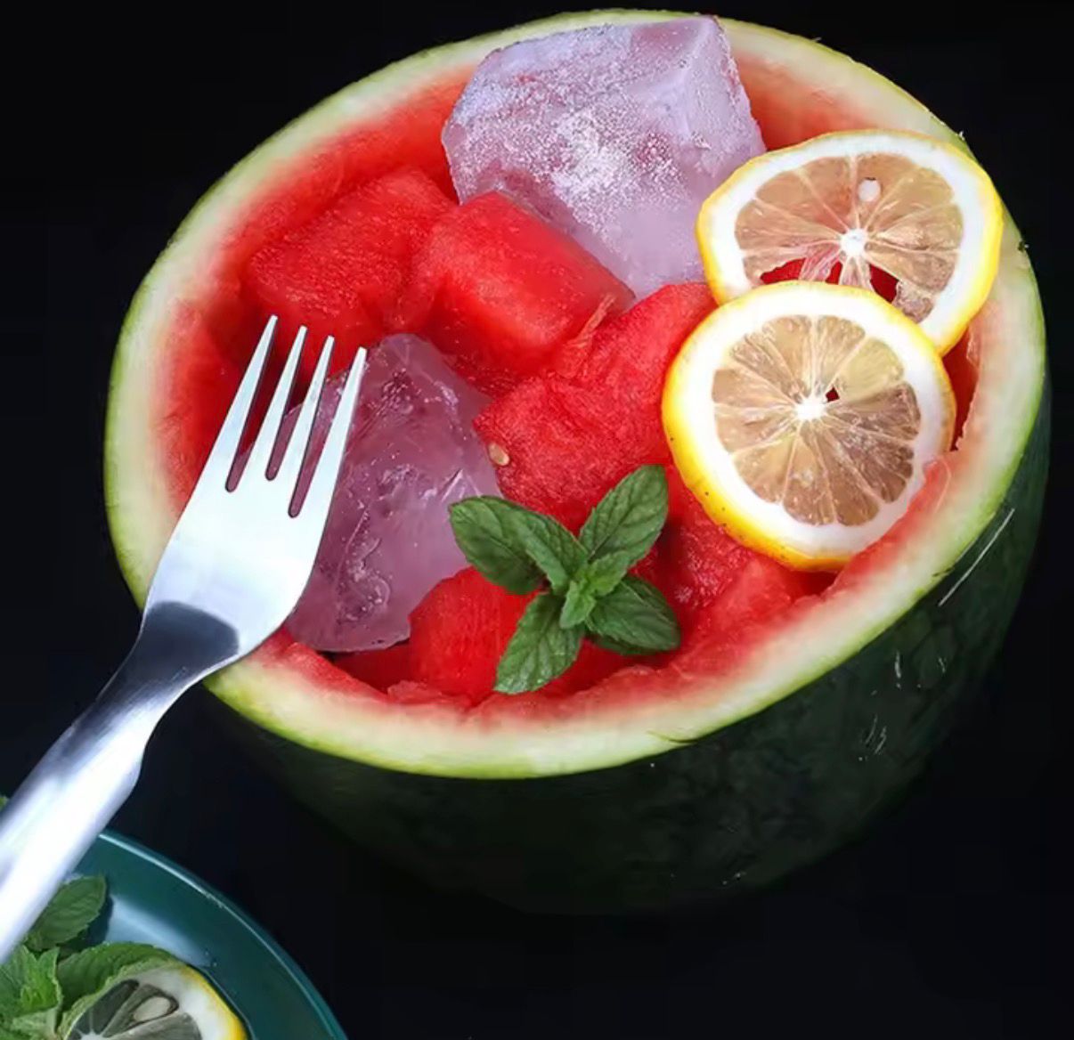 Slice perfect watermelon cubes in seconds