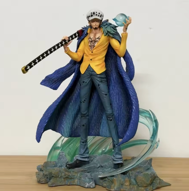 The Surgeon of Death's Glow ⚔️🔵✨ – Trafalgar Law GK Special Edition Luminous Figure. Illusory Glow Sculpture & Collectible Display Piece. The Ope Ope No Mi Awakens 🏴‍☠️💫