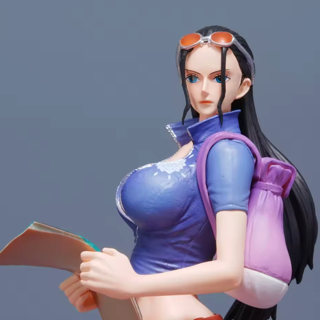 The Demon Child's Bloom 🌸📖✨ – 27cm Nico Robin Anime Figure. Premium PVC Statue & Collectible Model. The Archaeologist of the Grand Line 🏴‍☠️💫
