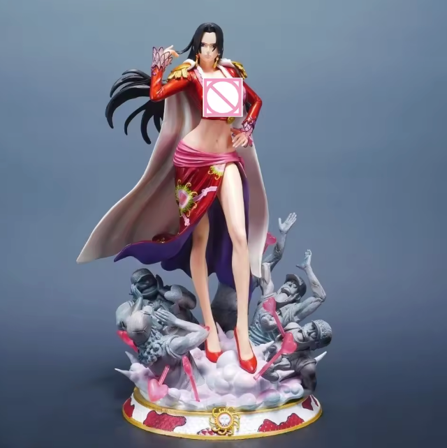 The Pirate Empress's Gaze 👑💘✨ – 29cm Boa Hancock Anime Figure. Premium PVC Statue & Collectible Model. Beauty That Turns Hearts to Stone 🐍🏴‍☠️
