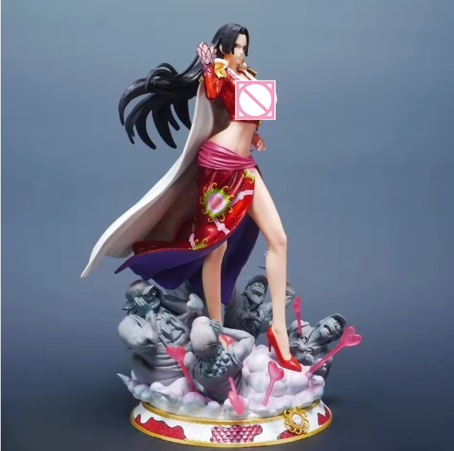 The Pirate Empress's Gaze 👑💘✨ – 29cm Boa Hancock Anime Figure. Premium PVC Statue & Collectible Model. Beauty That Turns Hearts to Stone 🐍🏴‍☠️